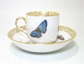 MS リアルな花と蝶 10582 コーヒー (1)2